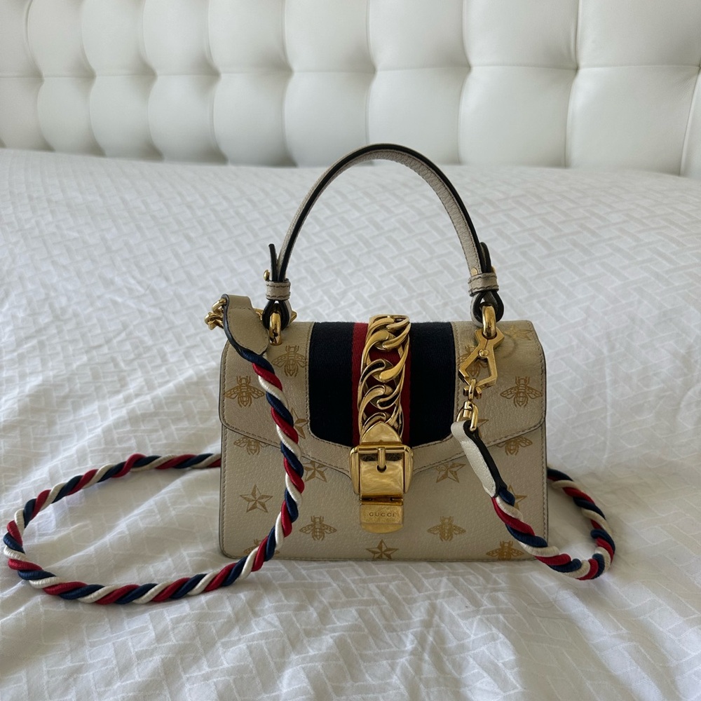 Gucci web silvie small bag